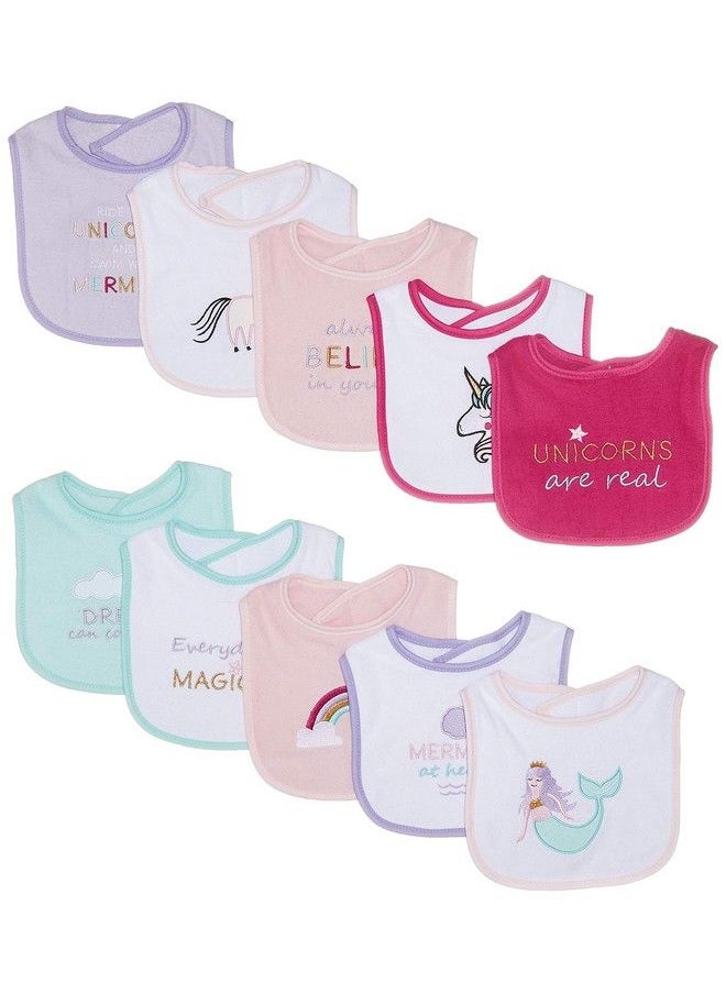 Unisex Baby Cotton Drooler Bibs With Fiber Filling Unicorns And Mermaids One Size - pzsku/ZE537259397CB947CE625Z/45/_/1692163710/e262e210-f124-4d30-b25b-59b92e0acde8