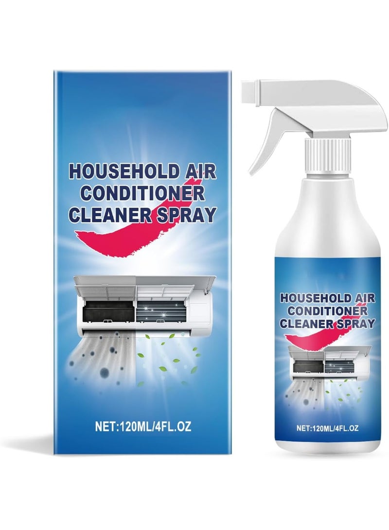 Zikra Air Conditioner Foaming Cleaner Spray - No-Rinse Coil Cleaner for AC Units | Deep Cleaning Foam for Indoor/Outdoor HVAC Systems, Removes Dust, Mold & Odors (120ml) - Image 1