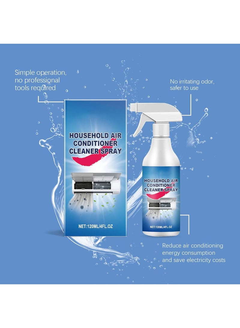Zikra Air Conditioner Foaming Cleaner Spray - No-Rinse Coil Cleaner for AC Units | Deep Cleaning Foam for Indoor/Outdoor HVAC Systems, Removes Dust, Mold & Odors (120ml) - Image 3