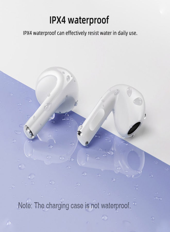 ميبرو سماعات أذن لاسلكية MIBRO EARBUDS4 بتقنية البلوتوث، خفيفة الوزن، بتصميم مريح، خاصية إلغاء الضوضاء، مقاومة للماء بمعيار IPX4، عمر بطارية طويل يصل إلى 30 ساعة، مناسبة لجميع أنواع الأذنين - Image 3