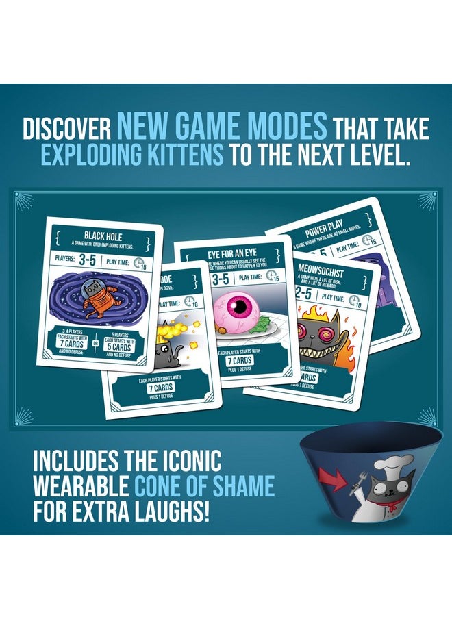 Exploding Kittens LLC Recipes for Disaster by Exploding Kittens - 2-5 Players - Ages 7+ - 15 Minutes to Play - Deluxe High Stakes Card Game - Ideal for Party, Family Game Night, Kids and Adults  - Image 3