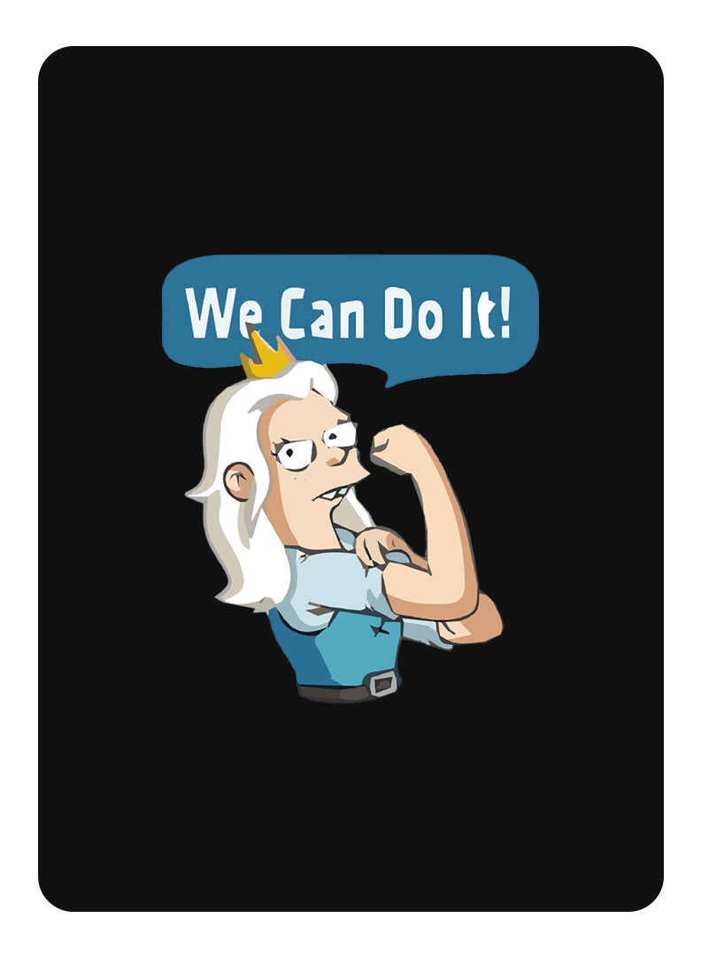 Theodor Protective Flip Case For Samsung Galaxy Tab A7 Lite With Trifold Stand Auto Wake Sleep Shockproof CoverWe can do it-01 - Image 1