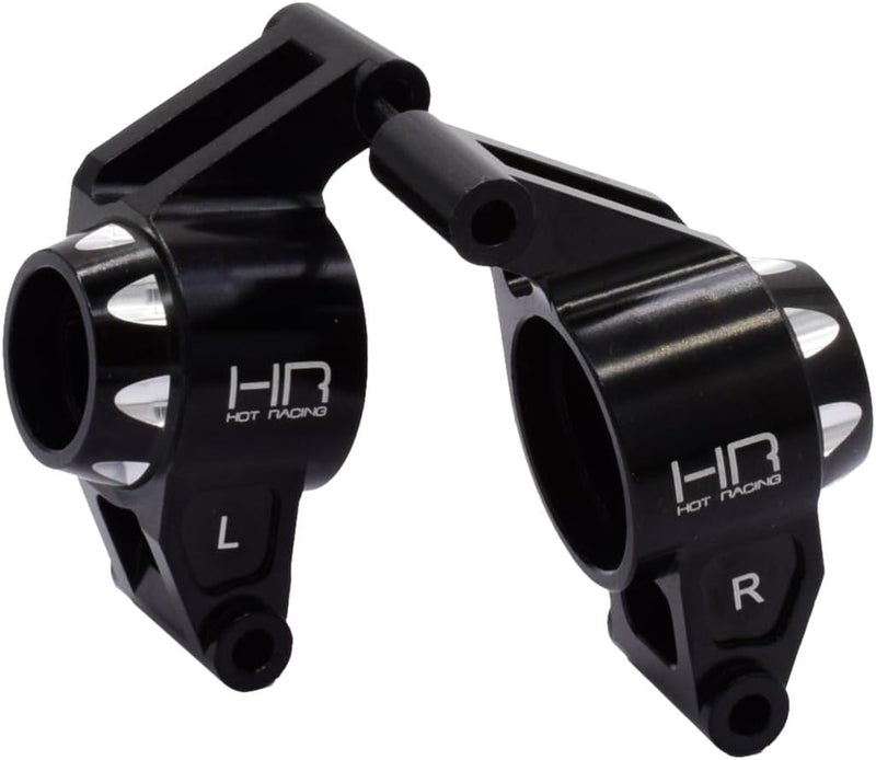 Hot Racing Aluminum Rear Hubs Stub Axle Carriers for Traxxas Maxx 4S