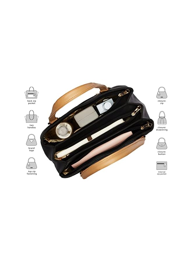 vesus Nelle Harper PU Leather Latest Fashion Handbags for Women's - Image 3