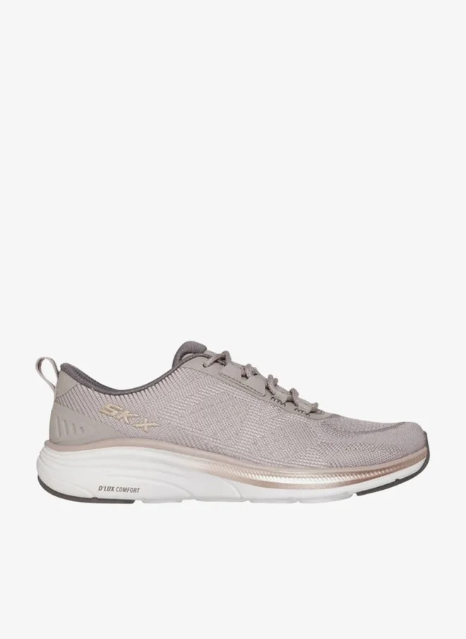 SKECHERS Women Dlux Comfort 2.0 Lace-Up Sports Shoes