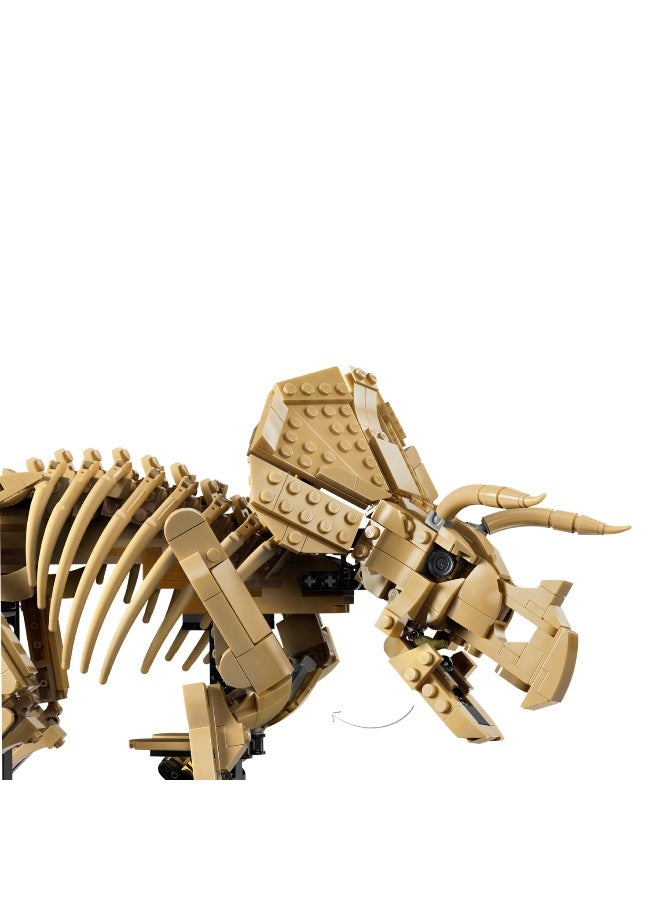 LEGO Jurassic World Dinosaur Fossils: Triceratops 77985 Building Toy Set ( Pieces) - Image 3