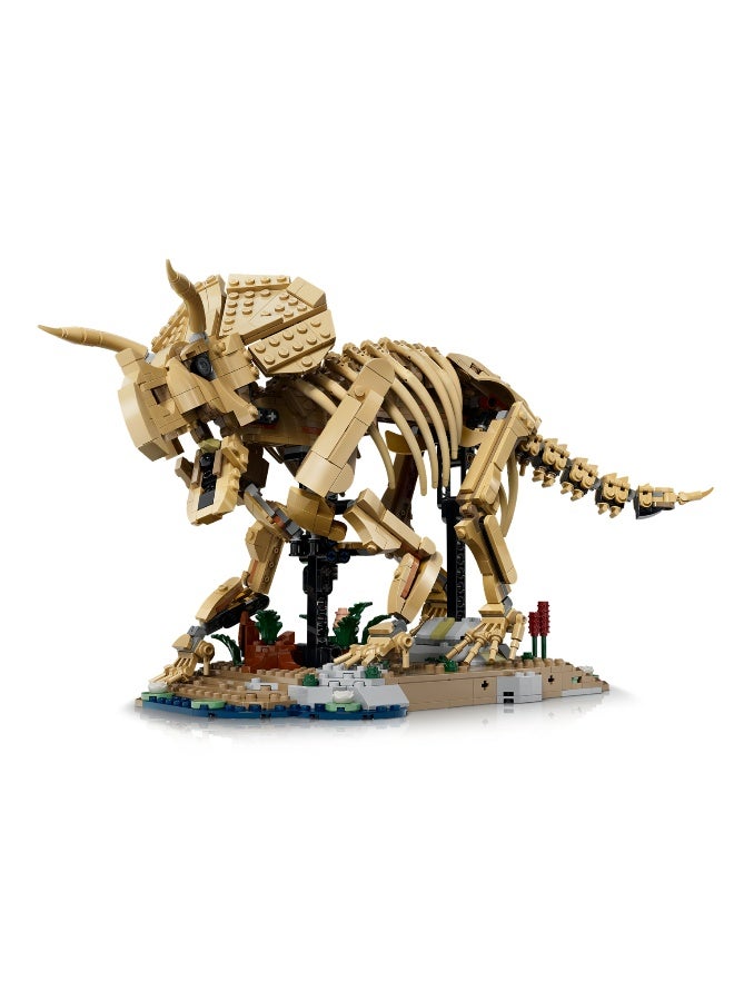 LEGO Jurassic World Dinosaur Fossils: Triceratops 77985 Building Toy Set ( Pieces) - Image 2
