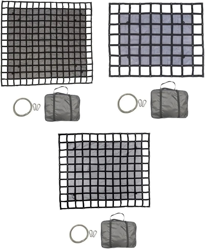 Cargo Net for Pickup Truck Bed Storage Bag with Hook Rope Truck Organizer for SUV ATV(145cmx183cm) - Image 2