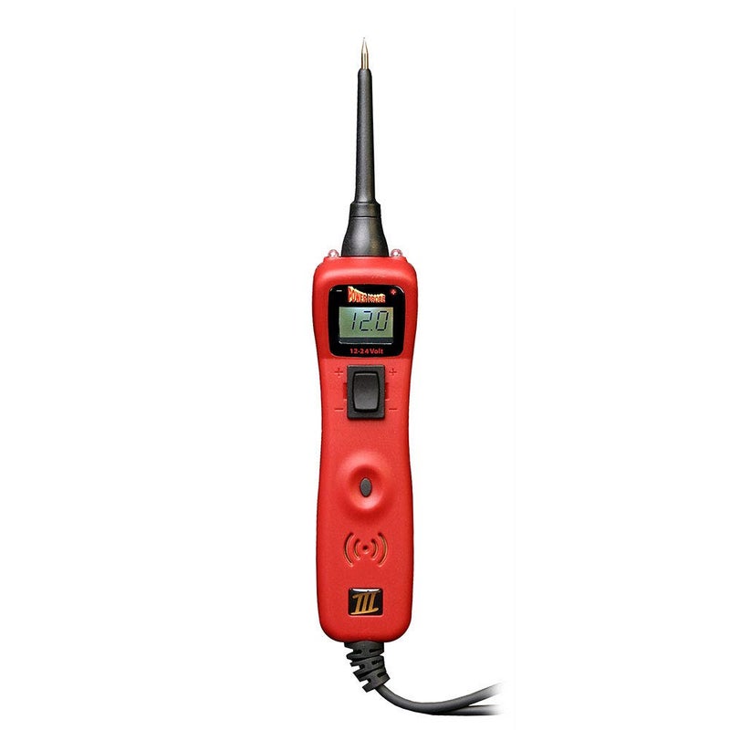 Power Probe III Clamshell Red PP3CSRED Car Automotive Diagnostic Test Tool Digital Volt Meter ACDC Current Resistance Circuit Tester