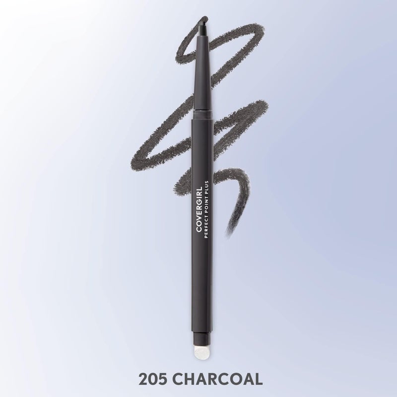 Covergirl Perfect Point Plus Eyeliner in Charcoal - 0.08 Ounce - Image 4