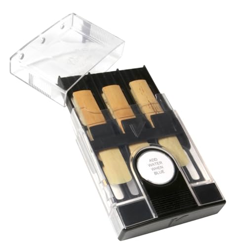 VANDOREN HRC10 Hygro Case for Bb/Eb Clarinet/Soprano/Alto Saxophone - 6 Reeds - White - Plastic - Manual Operation - Reed Humidifier - Image 2