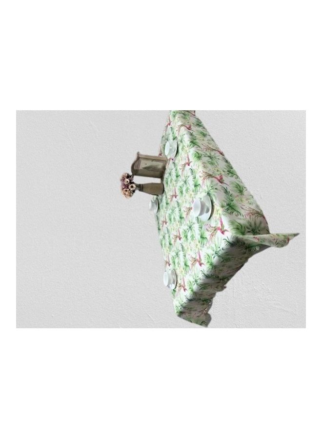 Handsomegift Cotton Table Cloth Multicolour 140x140cm - Image 2