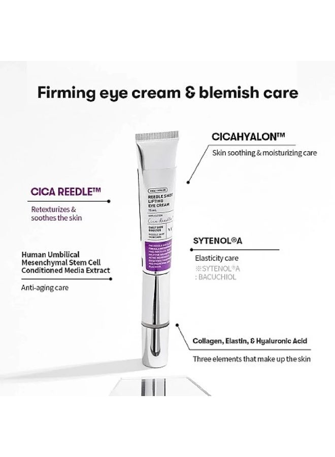 VT REEDLE SHOT LIFTING EYE CREAM 15ML - Image 2