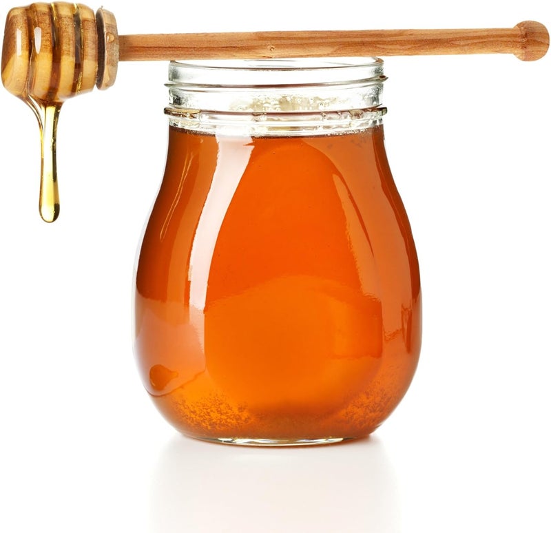 Eddingtons HIC Honey and Syrup Dipper Stick Server, Fine Italian Olive Wood, 6.5-Inches, Tan - Image 4