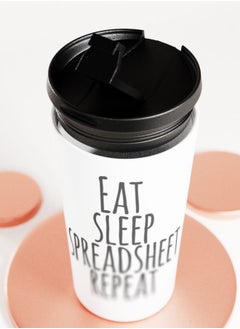 LIT White Tumbler  Funny Office Design Travel Tumbler Funny Colleague Gift Idea Funny Office Quote  - Image 5