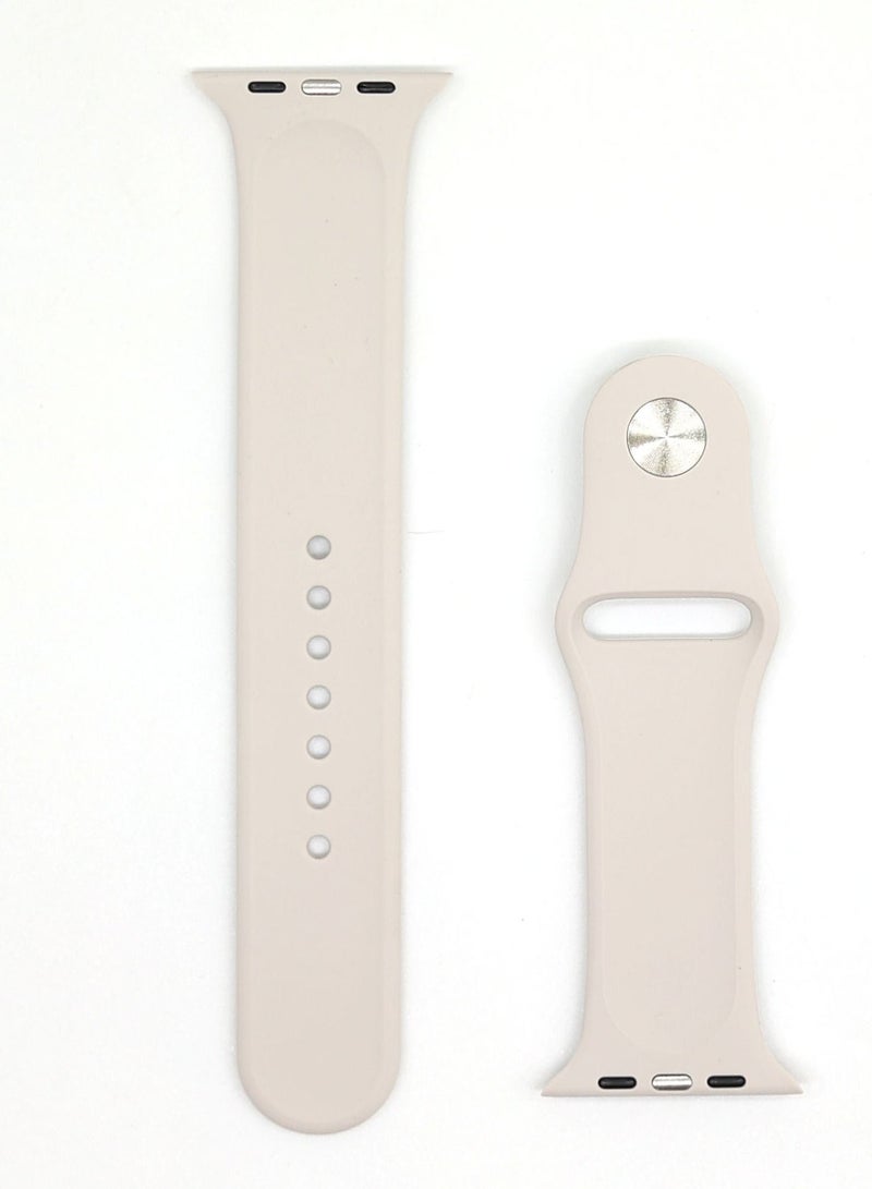 BORTONY Silicone Replacement Wrist Band Apple Watch Series 6/5/4/3/2/1 42-44mm - Image 4