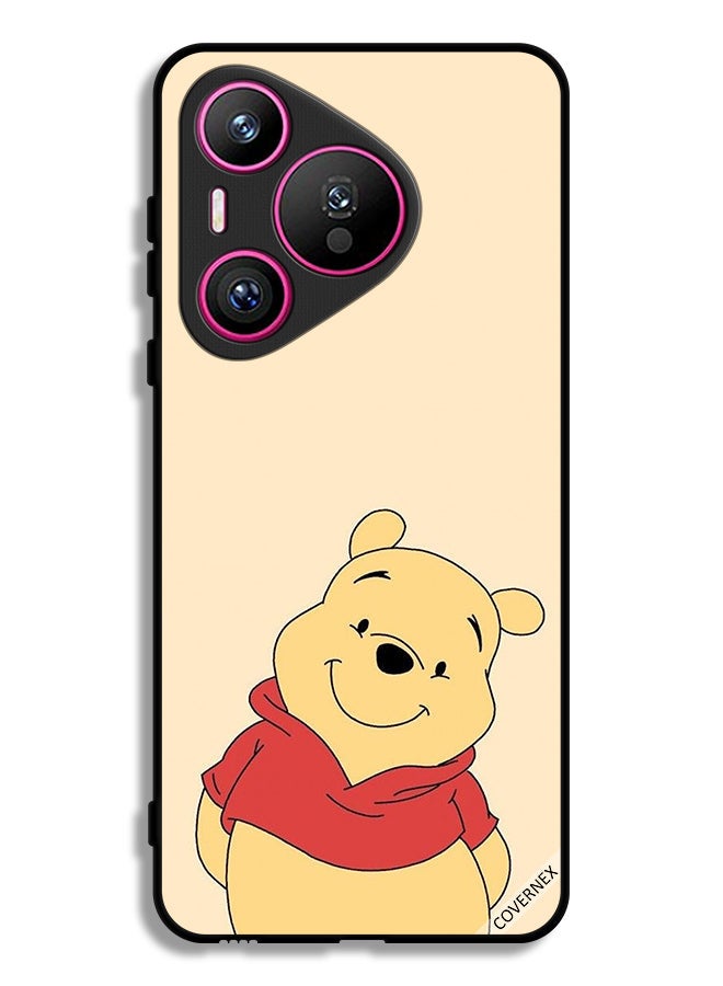 Covernex Huawei Pura 70 Protective Case Cover Bear In Happy Mode - Image 1