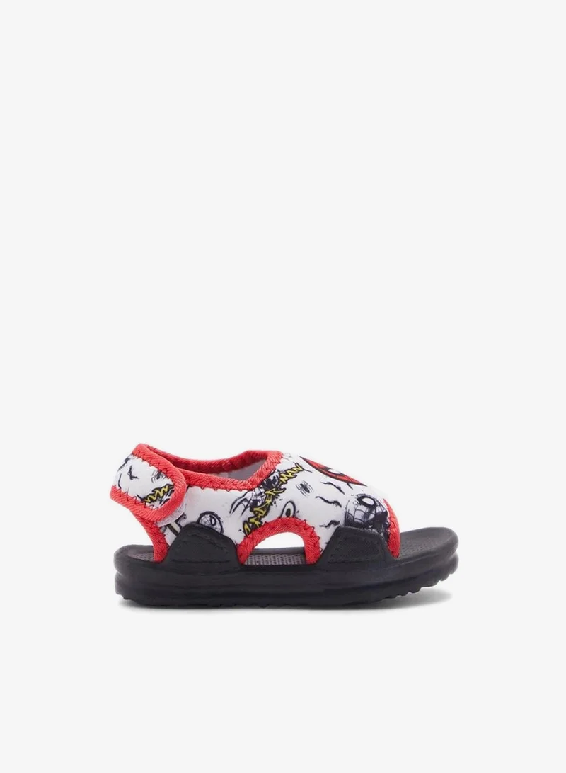 UrbanHaul Kids Spiderman Printed Sandals