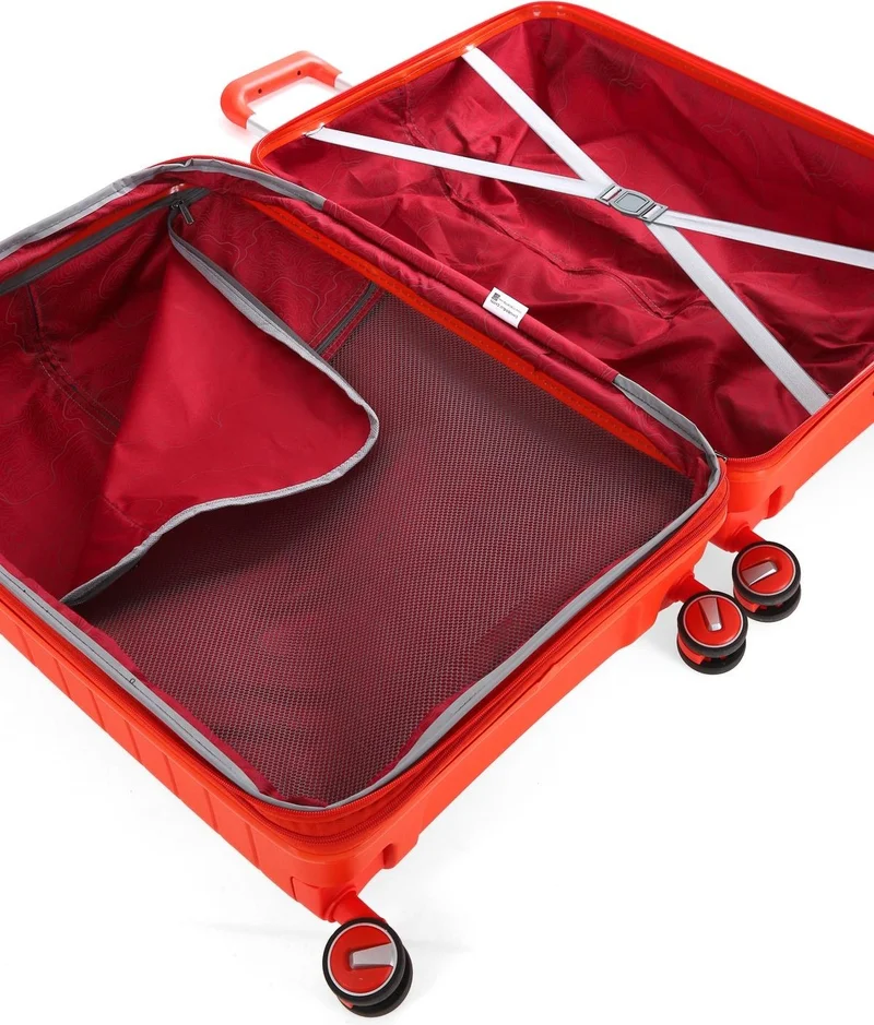 S-Invalid Brand Name 5242 Polypropylene Cabin Size Suitcase