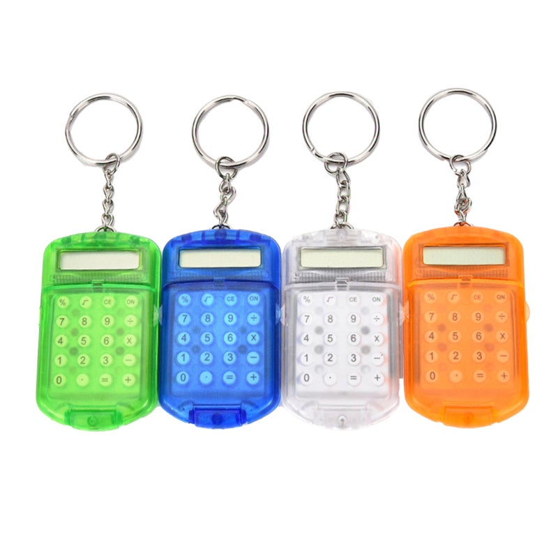 Basic Calculator: 8 Digits Display, Portable Lightweight Mini Electronic Calculator - Sensitive Press Key, Electronic Calculator for Children, Students, Friends - Image 1