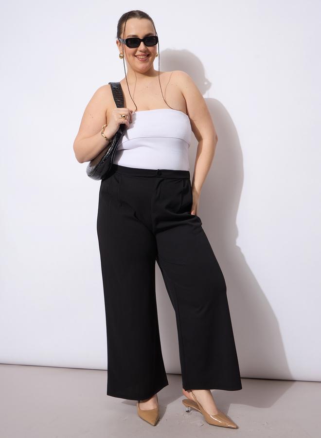 ساسافراس بنطال بأرجل واسعة ومقاس كبير - Image 2