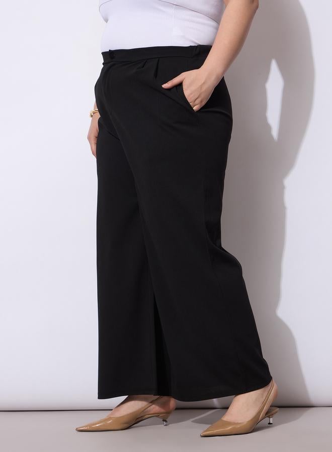 ساسافراس بنطال بأرجل واسعة ومقاس كبير - Image 3