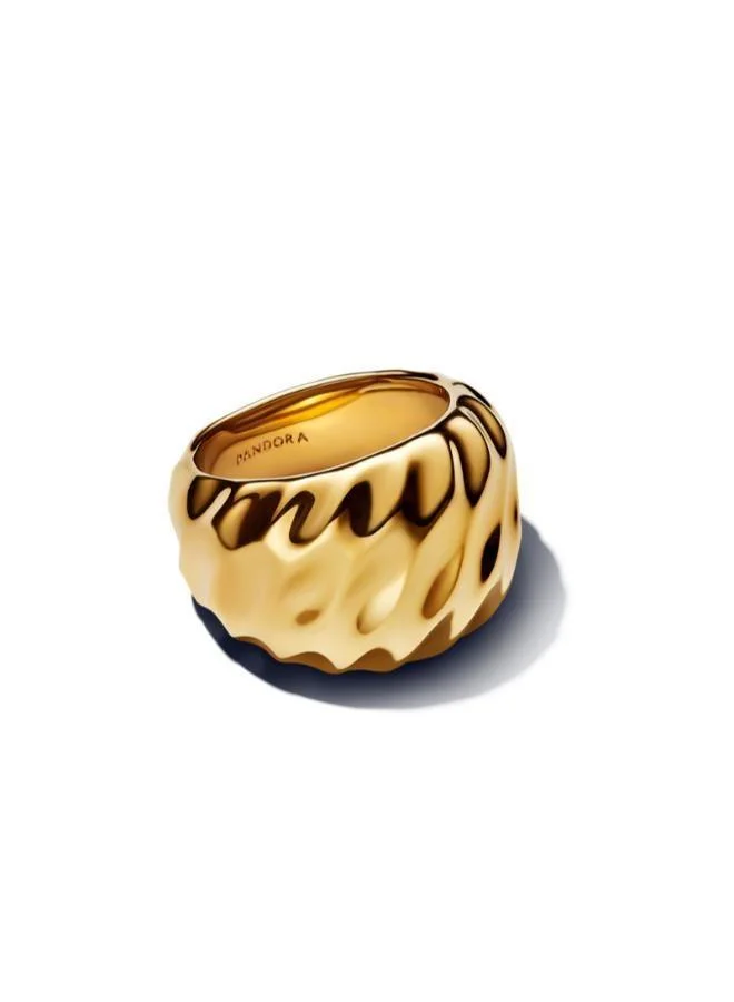Rippled Statement Ring