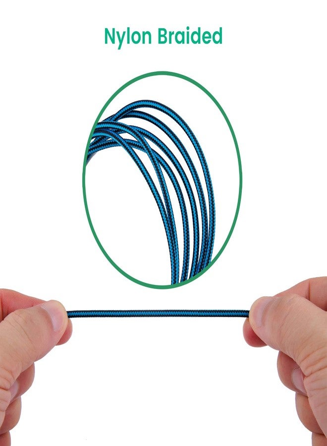 Smays Braided Arctis 7 Cable, Audio Cord Replacement for SteelSeries Arctis 3, 5, Pro Wireless, Pro Gaming Headset with 3.5mm Headphone Splitter - Image 5