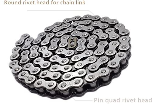 ‎Ran&Rode Rear Drive 420 Chain 90 Links for Baja Motorsports MB165 MB200 Baja Heat Warrior CT200U CT200U-EX BT200X 196cc 6.5Hp Mini Bike Motorcycle（#420 Chain 90 Links） - Image 3