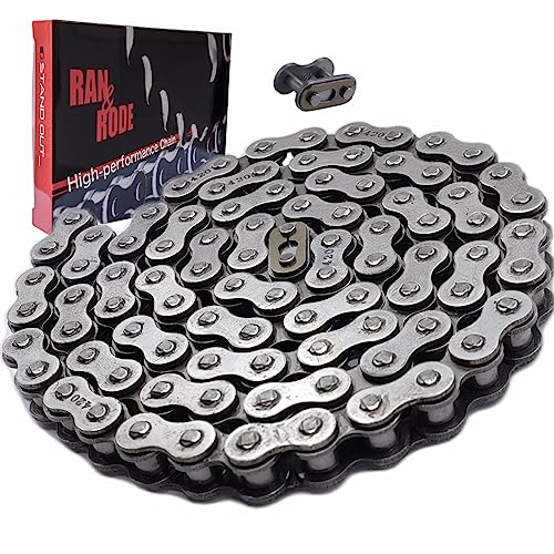 ‎Ran&Rode Rear Drive 420 Chain 90 Links for Baja Motorsports MB165 MB200 Baja Heat Warrior CT200U CT200U-EX BT200X 196cc 6.5Hp Mini Bike Motorcycle（#420 Chain 90 Links） - Image 1