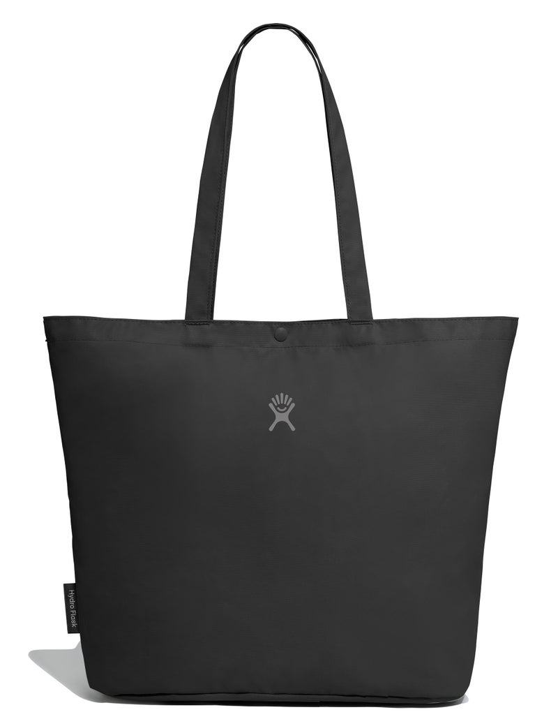 Hydro Flask Tote Bag Everyday Reusable Travel Bag Packable for Shopping Grocery in 20L Black - Image 2