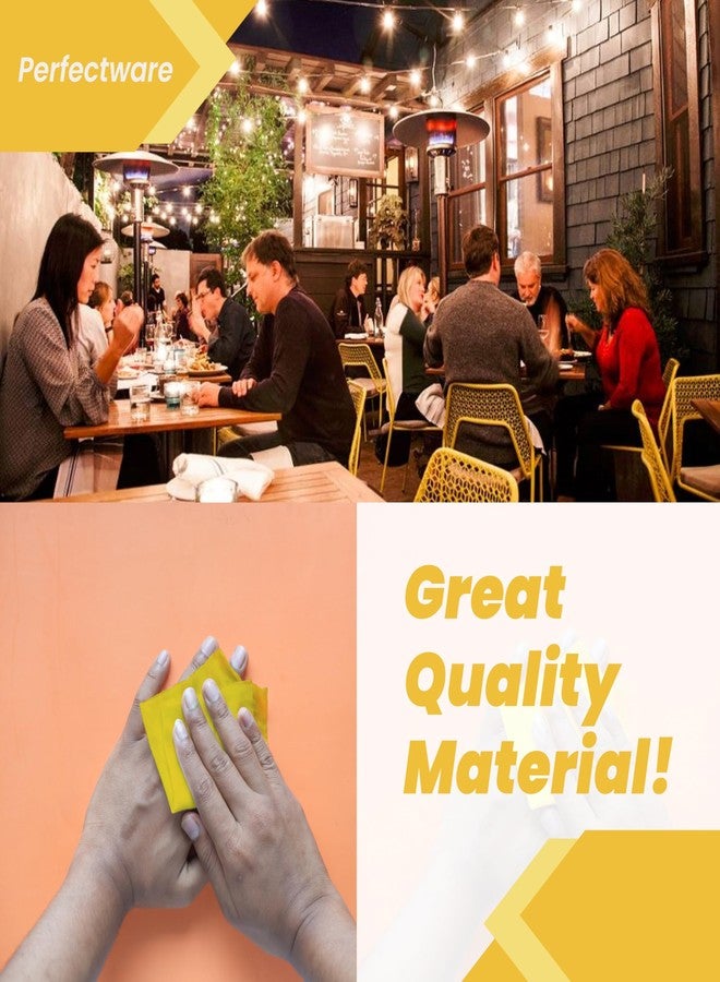 Perfectware - PW-2 Ply Yellow Bev-250 2 Ply Yellow Beverage Napkins- Pack of 250ct - Image 3