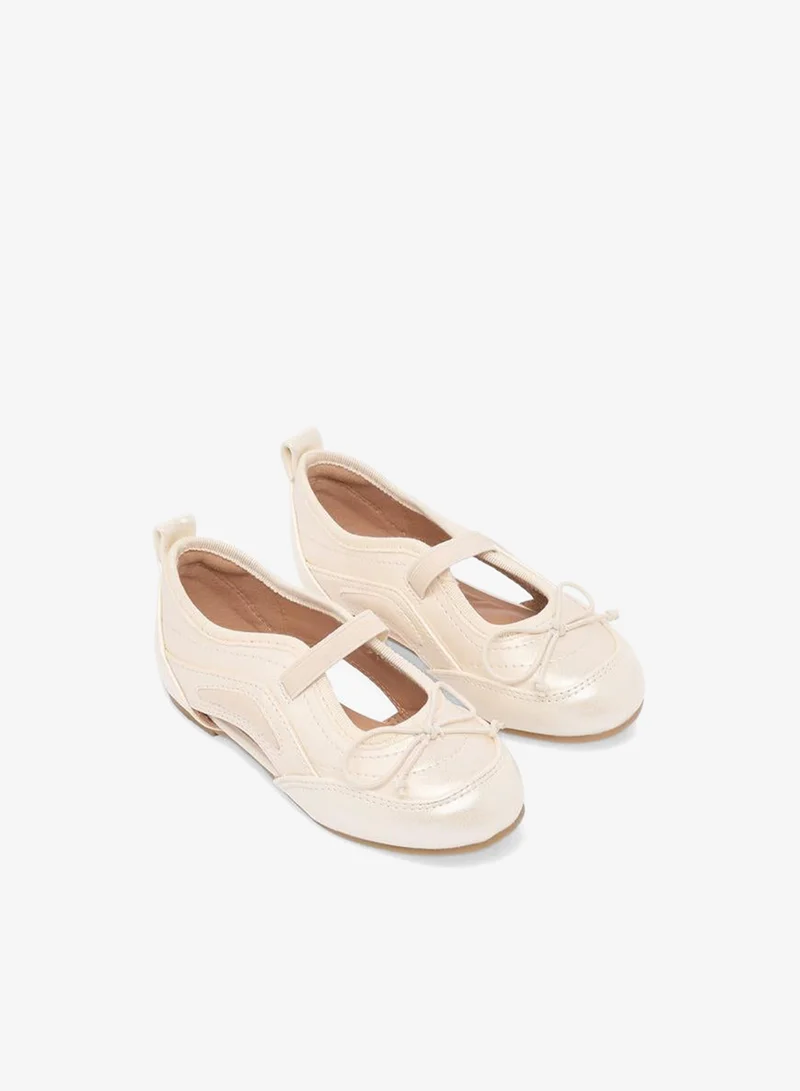 جونيورز Girls Slip-On Mary Jane Sneakers
