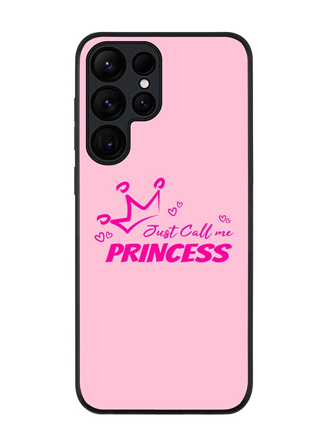Stylizedd For Samsung Galaxy S25 Ultra 5G Case,Slim fit Camera Protection, Shockproof Thin Phone cover  - Just call me princess - Image 1