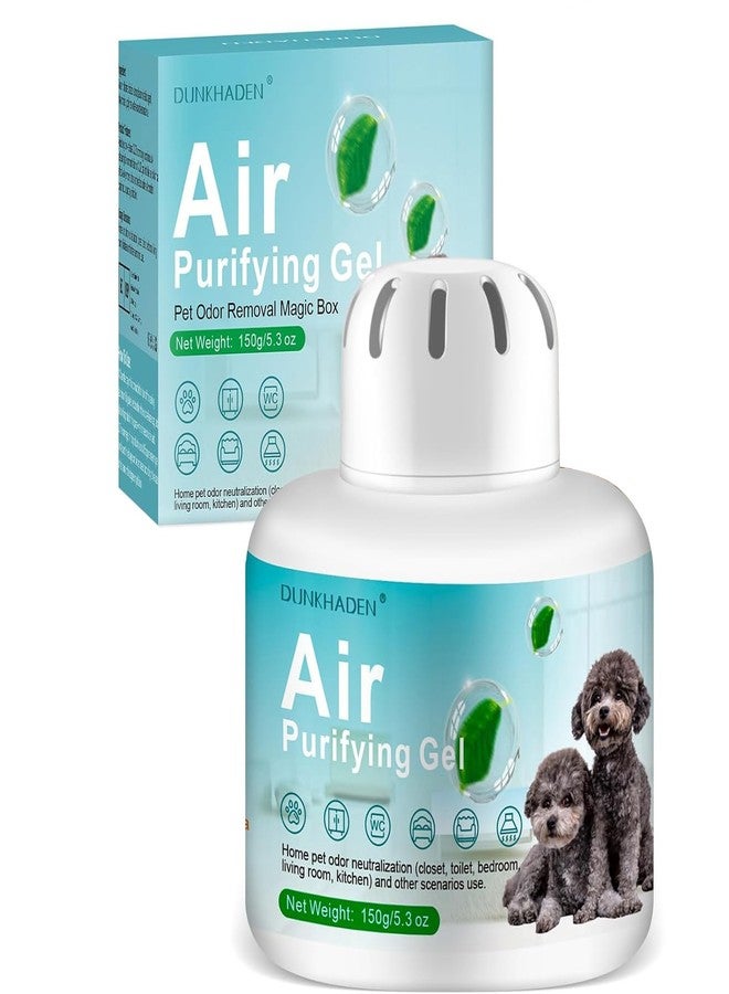 Eco-Friendly Odor Absorber Box for Pets, Plant-Based, Safe Around Cats & Dogs, Continuous Air Freshener (C)