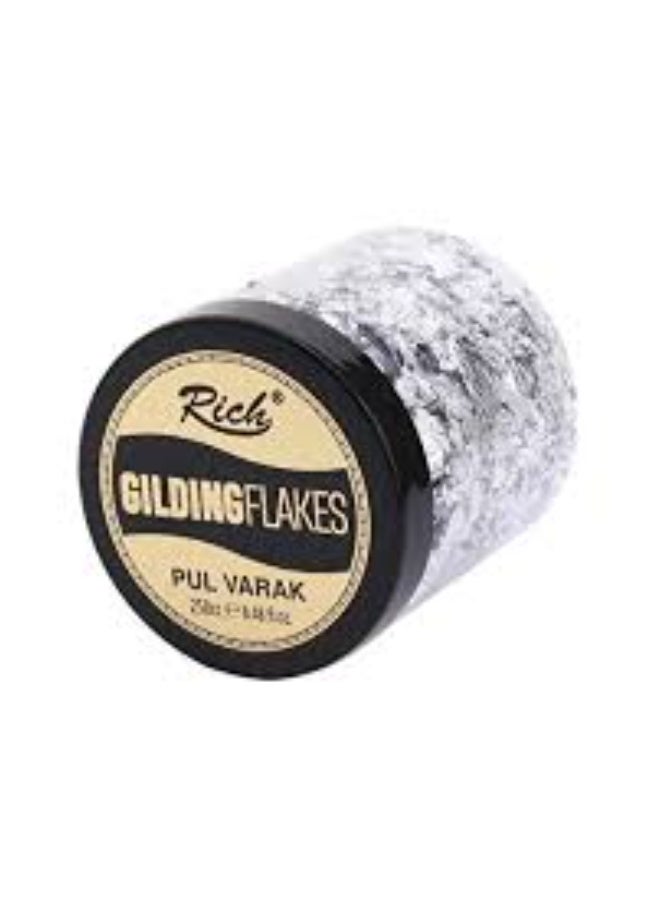 RICH Gilding flakes Silver - 250cc - Image 1