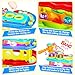 Funwee 2in1 Rolling Ball  Racing Car Ramp Toy for Toddlers Race Track Hammer Lights Ball Drop Interactive Montessori Learning Game Birthday Gift Idea for Kids 2 3 4 5Year Old Girl BoyYellow - Image 4