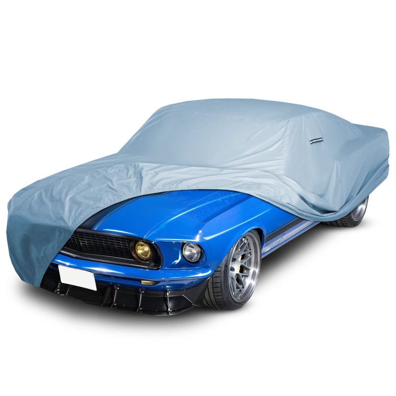 iCarCover Premium Car Cover for 19691973 Ford Mustang Coupe Convertible GT Mach 1 Fastback Heavy Duty Waterproof AllWeather Automobiles Custom Fit Indoor Outdoor UV Snow Protection Covers