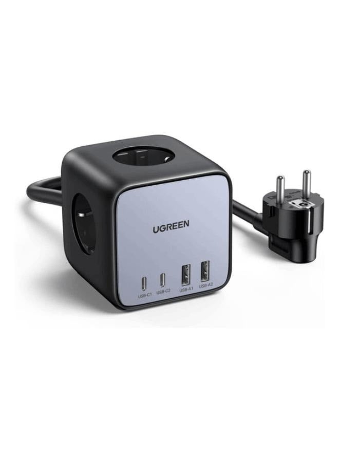 UGREEN 60113 CD268 (3xAC Outlet + 2xUSB-C + 2xUSB-A) 65W DigiNest Cube 1.8m Power Strip