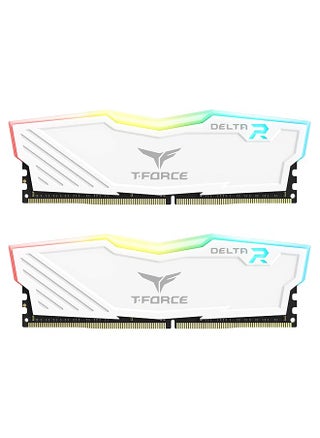 T Force Delta Rgb Ddr4 16Gb 2X8Gb 3600Mhz Pc4 28800 Cl18 وحدة ذاكرة الألعاب المكتبية Ram Tf4D416G3600Hc18Jdc01 أبيض - pzsku/ZE539669B4D8AECFBDCC8Z/45/_/1715317838/bf07b19a-0622-4e42-b0bd-ab3acca3afe8