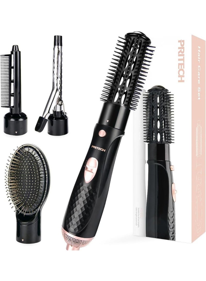 PRITECH Hair Dryer Brush, Hot Brush for Hair Styling Tools - Image 1