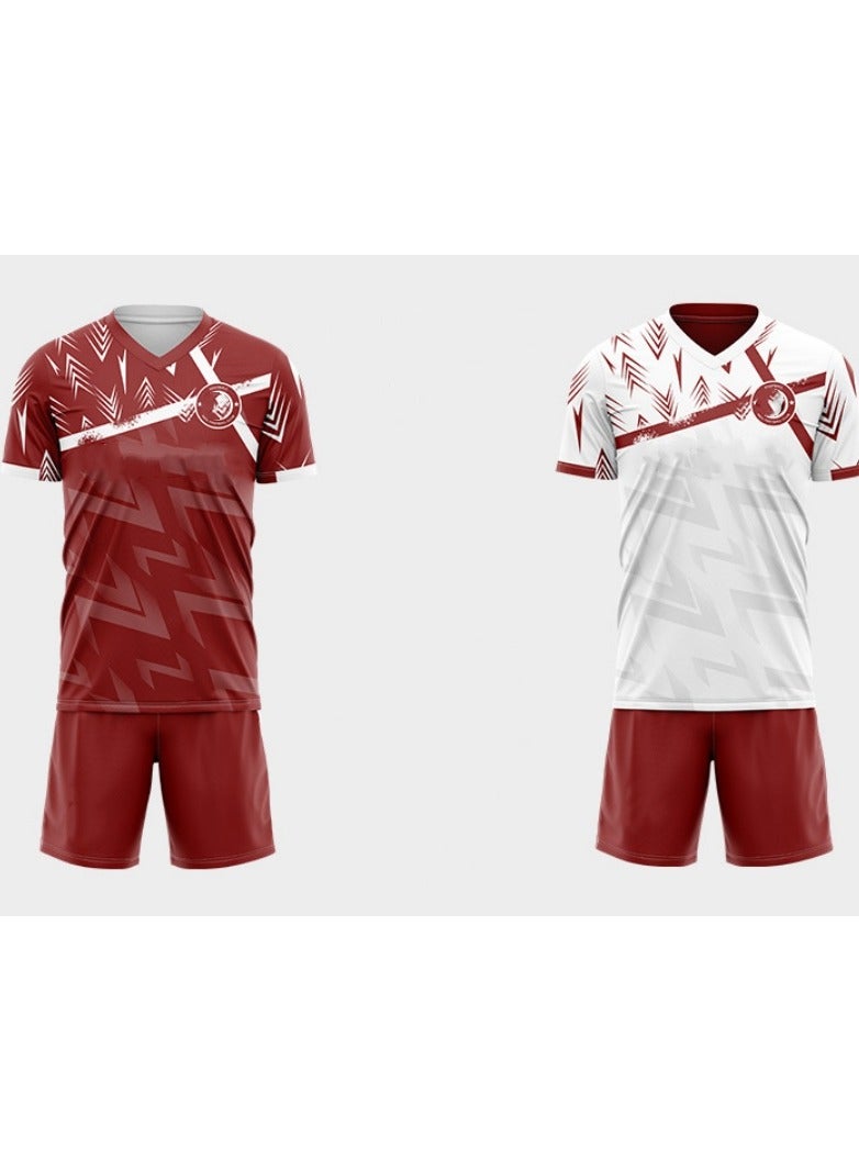 KUYING New Double-sided Football Training Suit Set  - Image 1