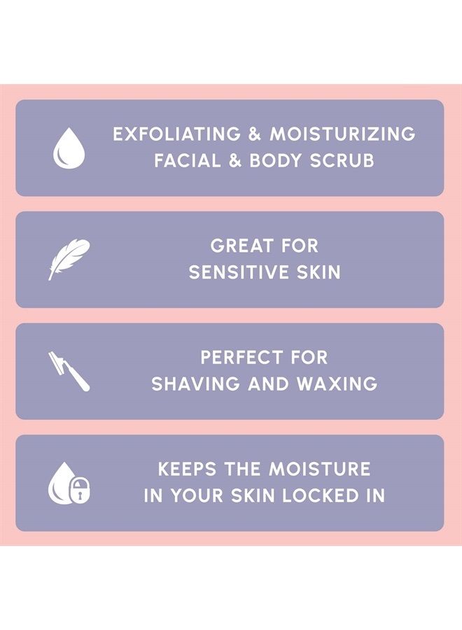 Brooklyn Botany مقشر الجسم بملح البحر الأحمر وقهوة أرابيكا - مرطب ومقشر للجسم والوجه واليدين والقدمين - يحارب الخطوط الدقيقة والتجاعيد - هدايا رائعة للنساء والرجال - 10.5 أونصة - Image 5