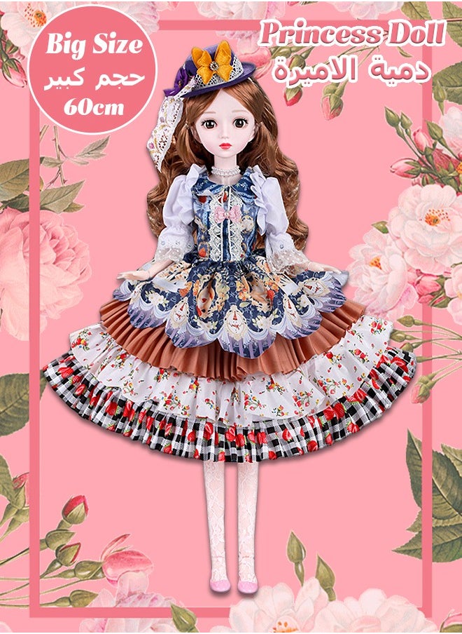 Mi VAZA Princess Doll - Height 60cm - Fashion Girl Doll - Dress Up Doll - Doll Playset - Girl Gift - Kid Toy  - Image 1