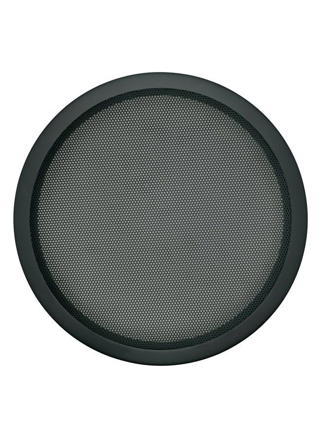 Fuhengli 12" Speaker Grill Covers, Car Speaker Subwoofer Guard Protector, Metal Frame with Metal Mesh, Black - 1Pc - Image 1