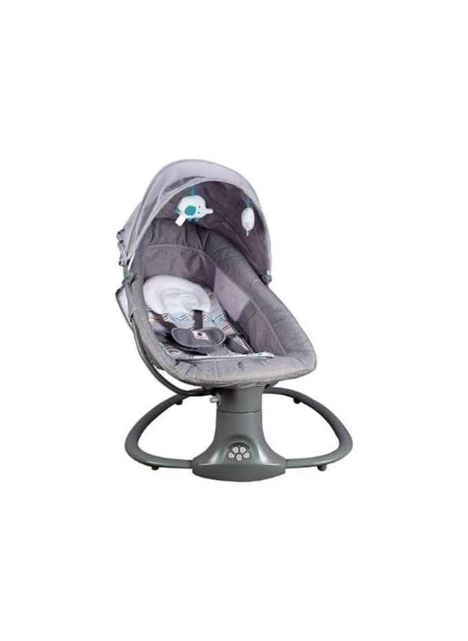 FULL JOY - 3-in-1 Multifunctional Rocking Chair - Grey and blue - Image 1