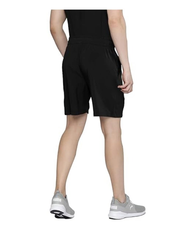 eyebogler Men's Cotton Casual Shorts Black - Image 2