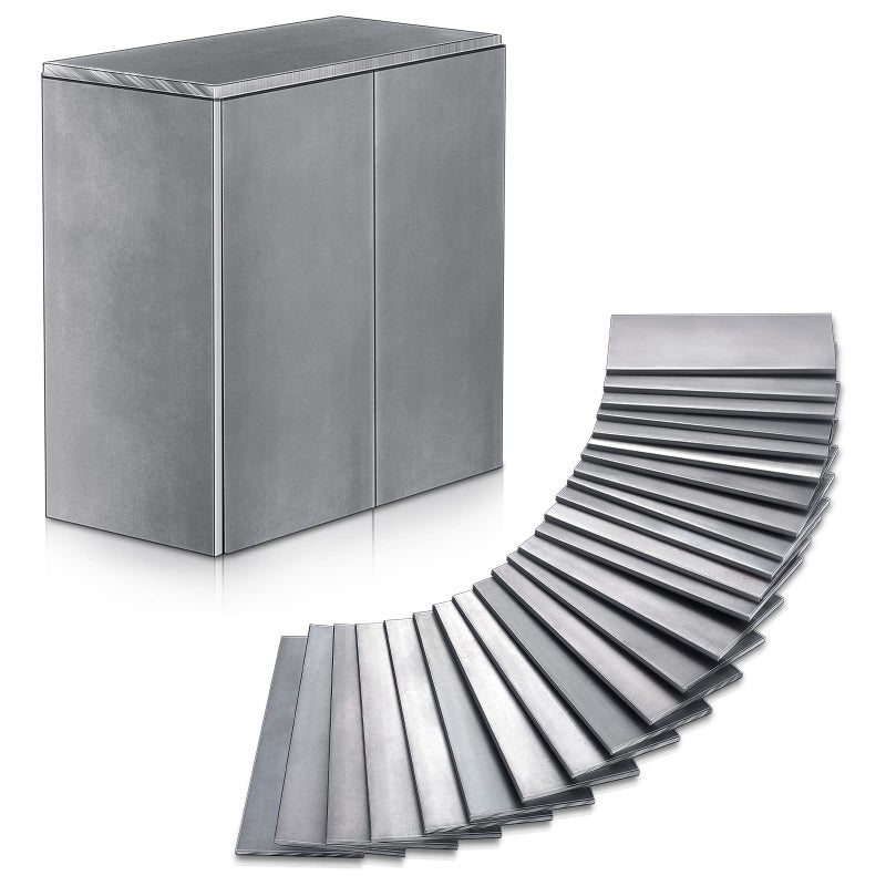 24 قطعة من قسائم اللحام 2 × 4 بوصة مجموعة لحام من الصلب اللين 11 قياس ملحقات ألواح الصلب اللين قسائم معدنية للتدريب والممارسة على اللحام MIG TIG Stick Arc الغاز واللحام بالبرونز