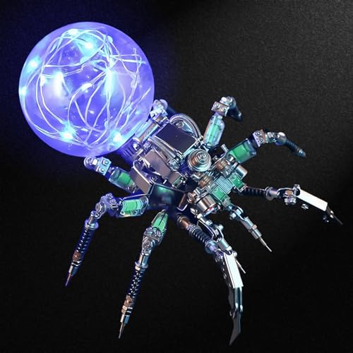 ZUNPINSPACE 3D Metal Puzzle for AdultsSpider Puzzle Building Set3D Metal Model Kit Brain Teaser Puzzles DIY Assembling for Stress Relief  High end Mens Gift - Image 5