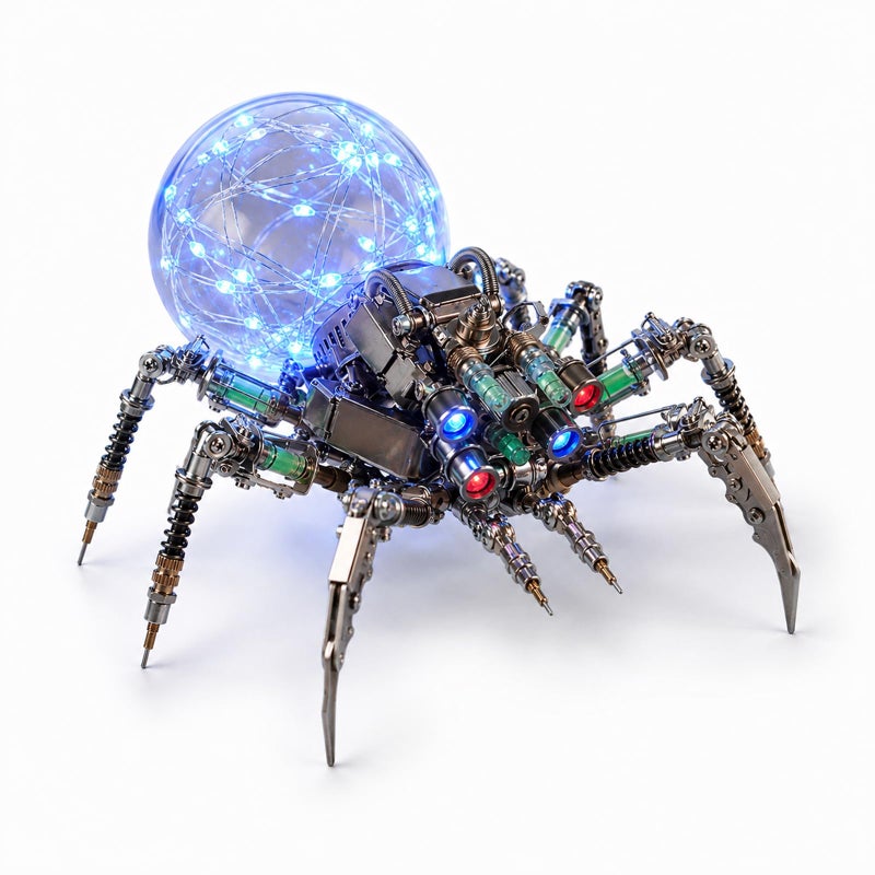 ZUNPINSPACE 3D Metal Puzzle for AdultsSpider Puzzle Building Set3D Metal Model Kit Brain Teaser Puzzles DIY Assembling for Stress Relief  High end Mens Gift - Image 3